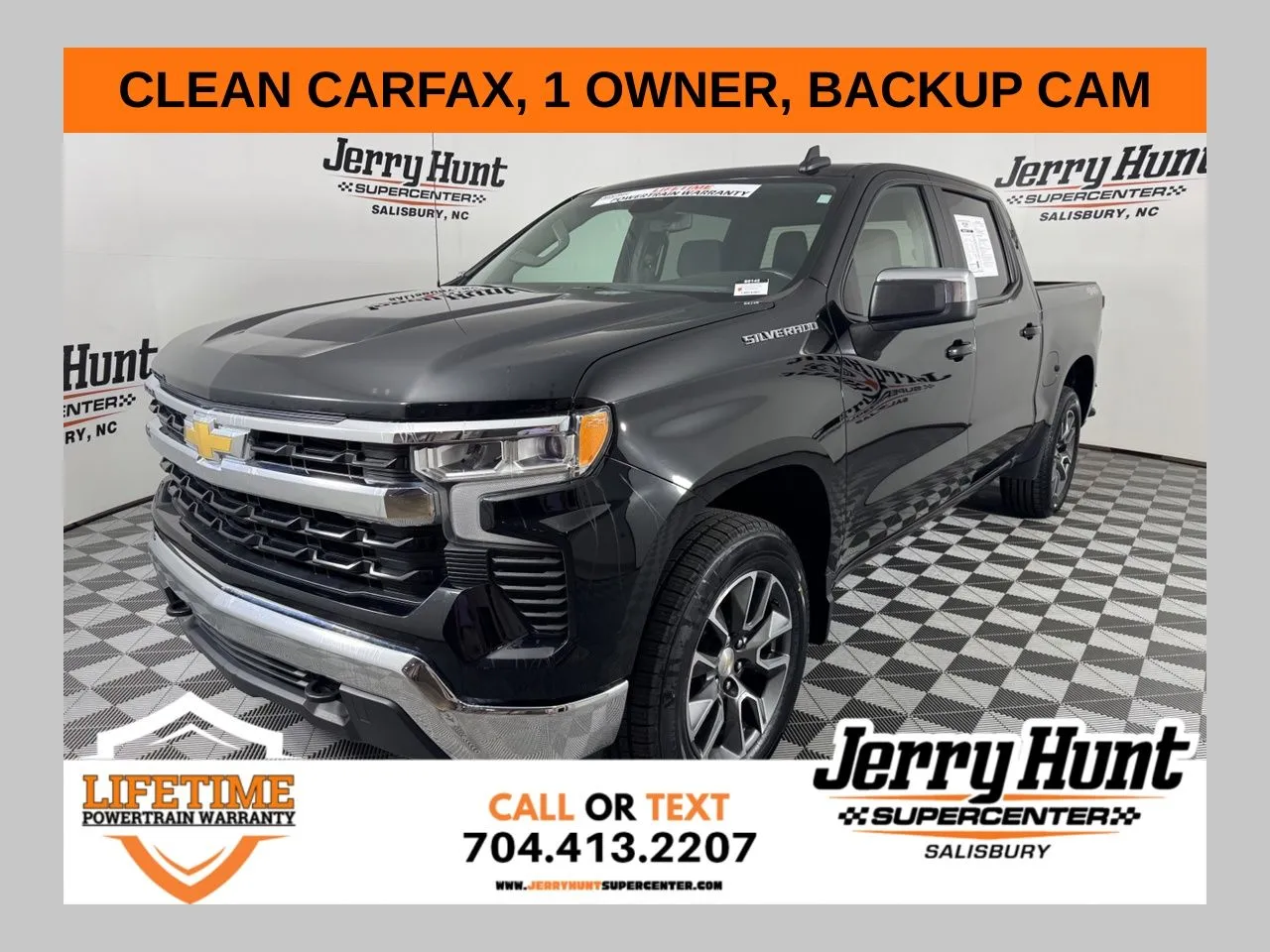 Black 2023 Chevrolet Silverado 1500 LT for sale in Salisbury, NC