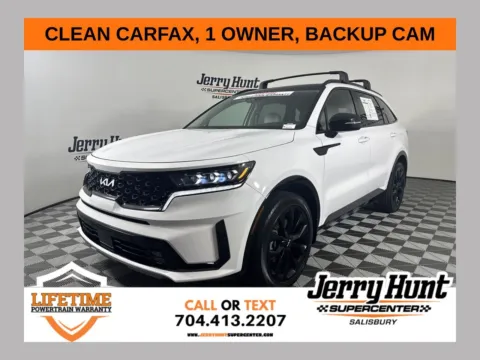 White 2023 Kia Sorento SX for sale in Salisbury, NC