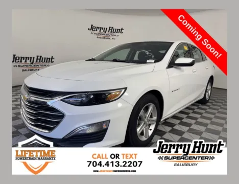 White 2023 Chevrolet Malibu LS for sale in Salisbury, NC