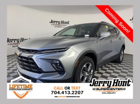 Gray 2024 Chevrolet Blazer LT for sale in Salisbury, NC