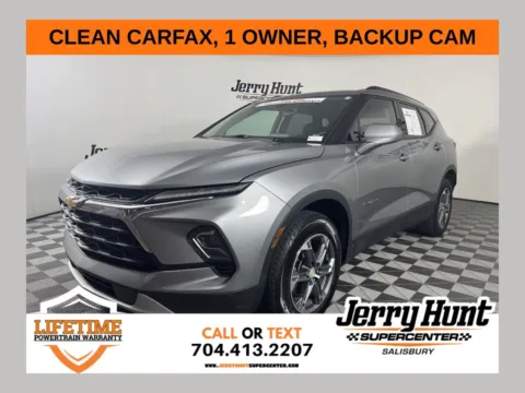 Gray 2024 Chevrolet Blazer LT for sale in Salisbury, NC