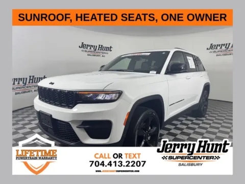 White 2025 Jeep Grand Cherokee Altitude X for sale in Salisbury, NC
