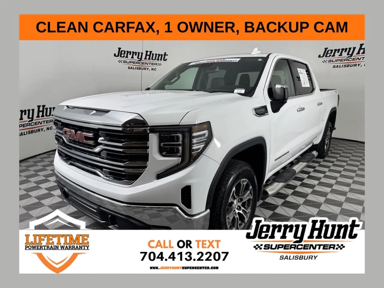 White 2024 GMC Sierra 1500 SLT for sale in Salisbury, NC