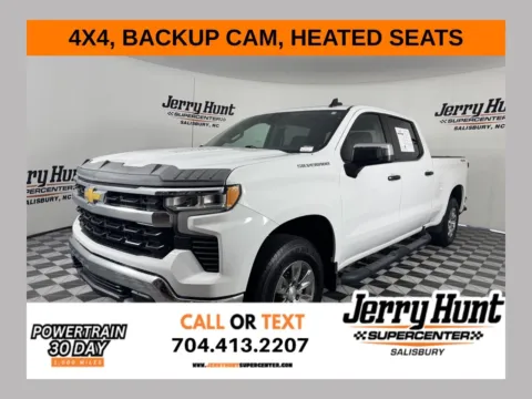 White 2023 Chevrolet Silverado 1500 LT for sale in Salisbury, NC