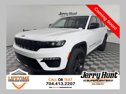 White 2023 Jeep Grand Cherokee Limited for sale in Salisbury, NC