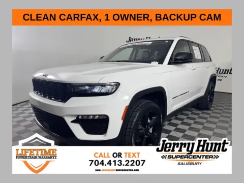 White 2023 Jeep Grand Cherokee Limited for sale in Salisbury, NC