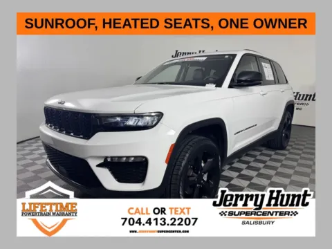 White 2023 Jeep Grand Cherokee Limited for sale in Salisbury, NC