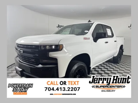 White 2021 Chevrolet Silverado 1500 LT Trail Boss for sale in Salisbury, NC