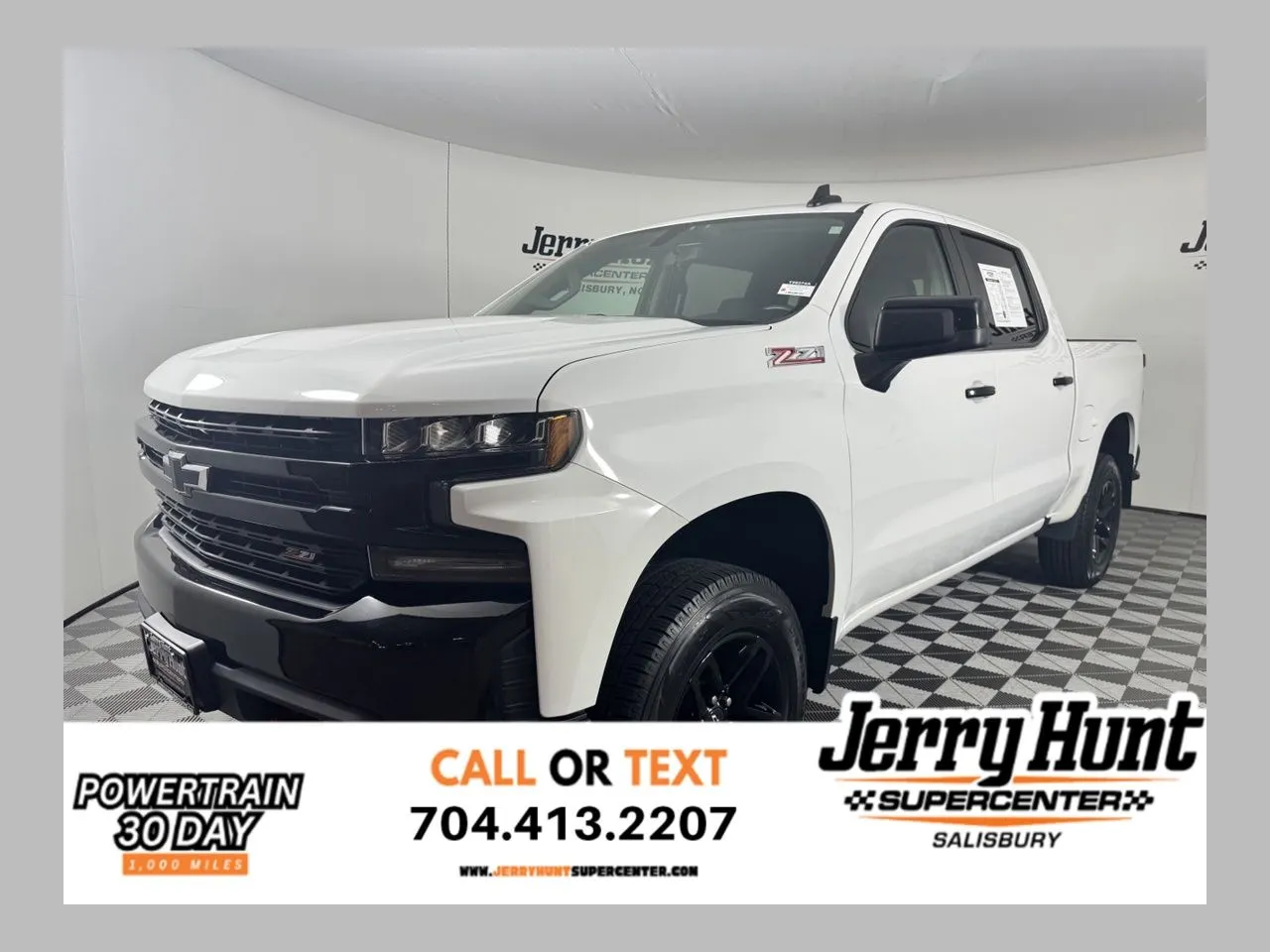 White 2021 Chevrolet Silverado 1500 LT Trail Boss for sale in Salisbury, NC