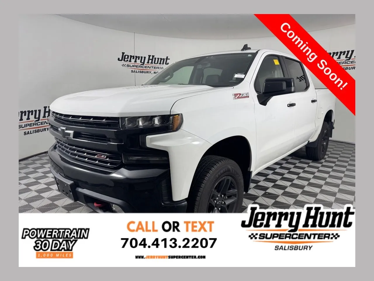 White 2021 Chevrolet Silverado 1500 LT Trail Boss for sale in Salisbury, NC