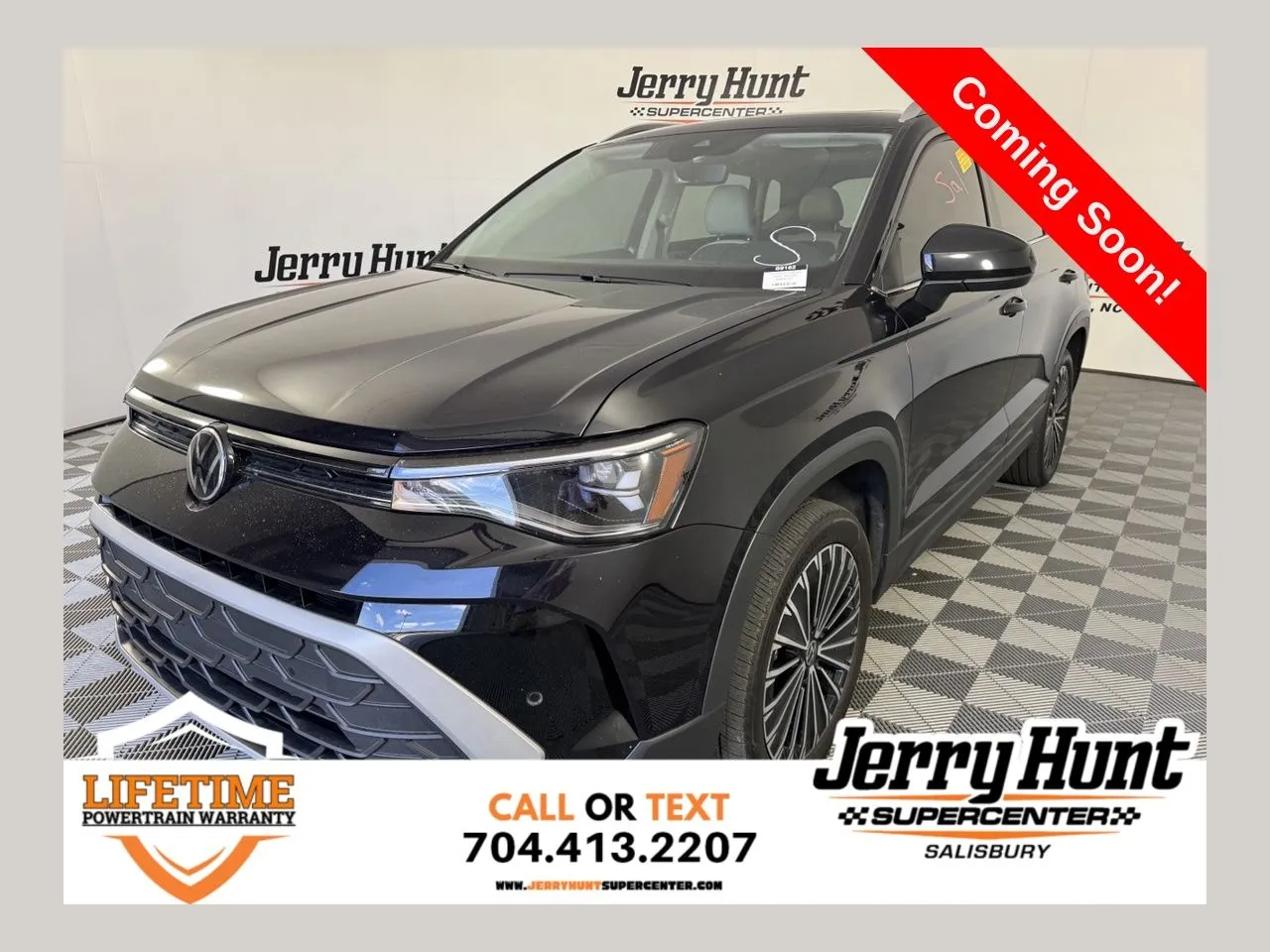 Black 2025 Volkswagen Taos 1.5T SE for sale in Salisbury, NC