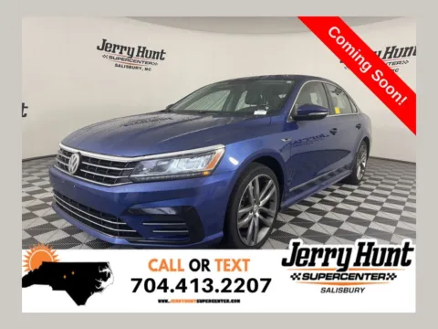 Blue 2017 Volkswagen Passat 1.8T R-Line for sale in Salisbury, NC