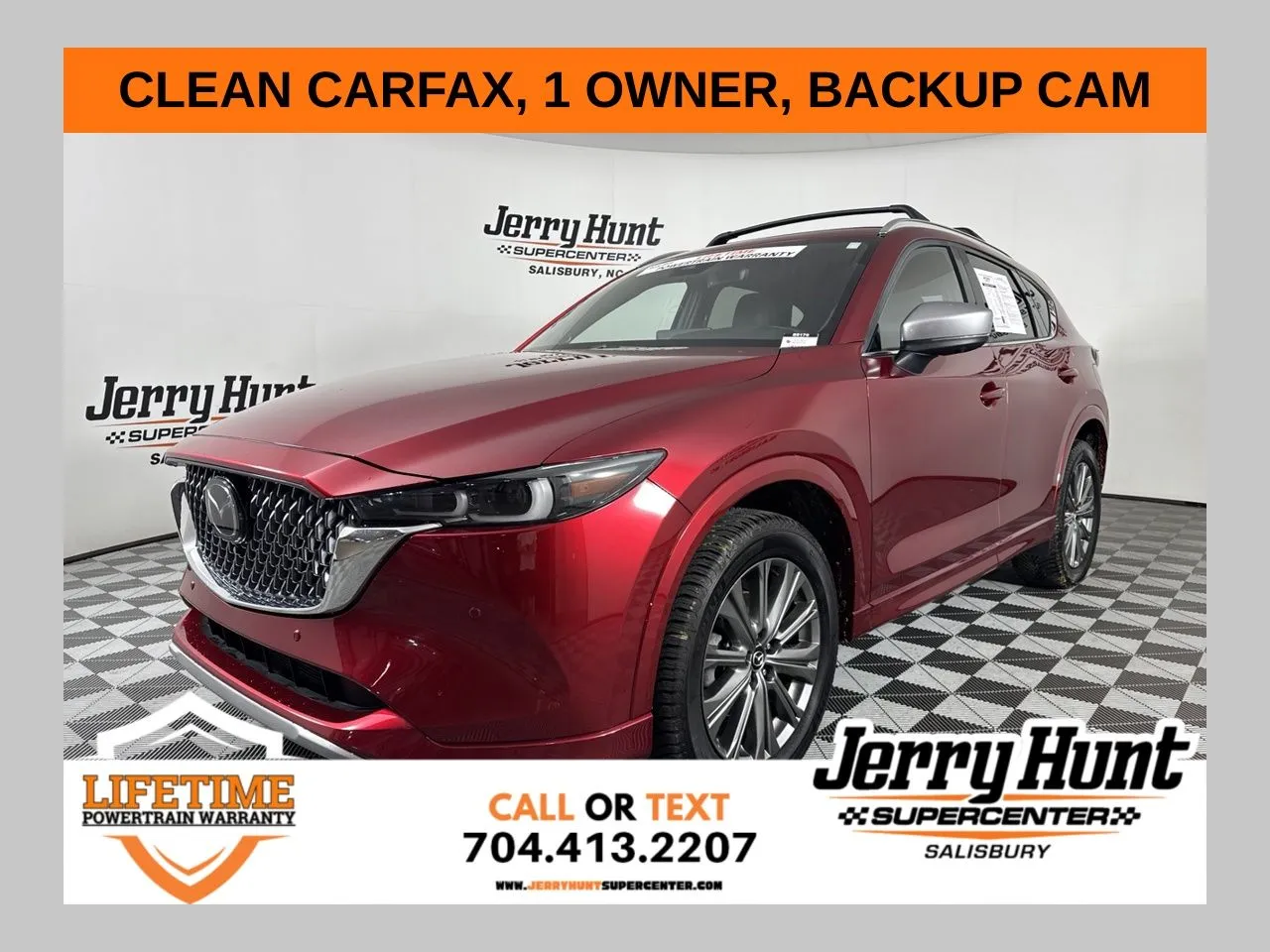 Red 2024 Mazda CX-5 2.5 Turbo Signature for sale in Salisbury, NC