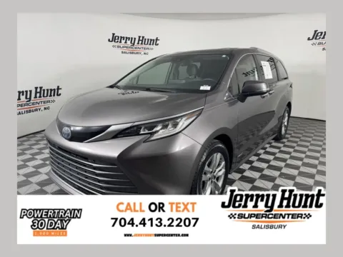 Gray 2021 Toyota Sienna Limited for sale in Salisbury, NC