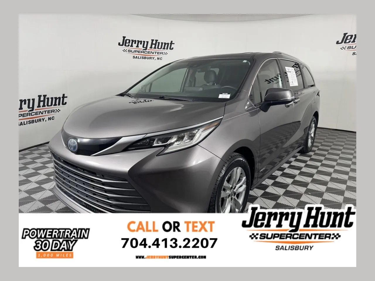Gray 2021 Toyota Sienna Limited for sale in Salisbury, NC