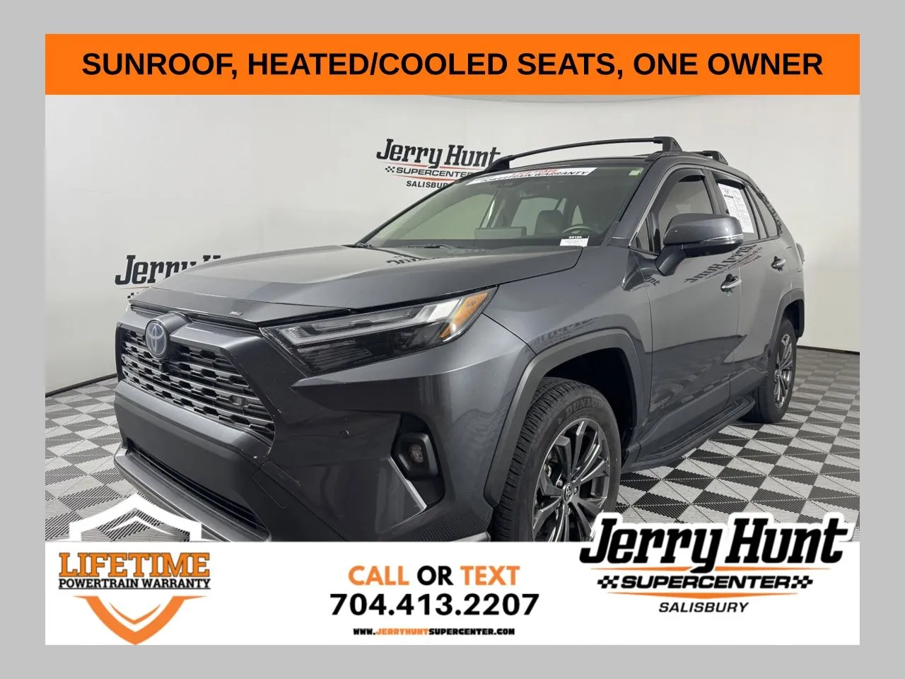 Gray 2024 Toyota RAV4 Hybrid Limited for sale in Salisbury, NC