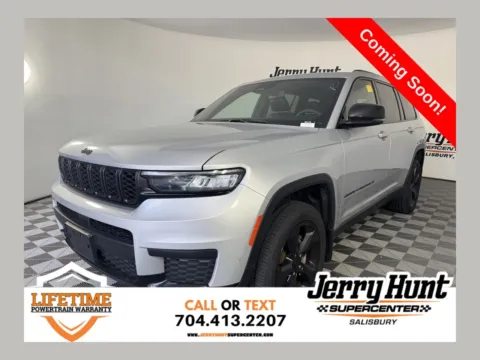 Silver 2023 Jeep Grand Cherokee L Altitude X for sale in Salisbury, NC