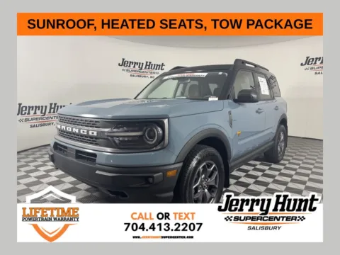 Blue 2022 Ford Bronco Sport Badlands for sale in Salisbury, NC