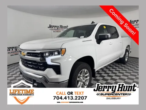 White 2023 Chevrolet Silverado 1500 LT for sale in Salisbury, NC