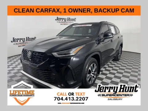 Black 2025 Toyota Highlander XSE for sale in Salisbury, NC