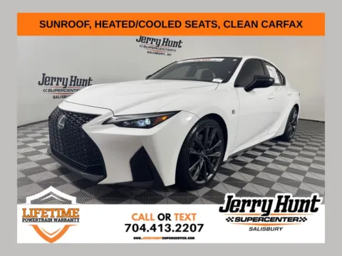 White 2025 Lexus IS 350 F SPORT for sale in Salisbury, NC