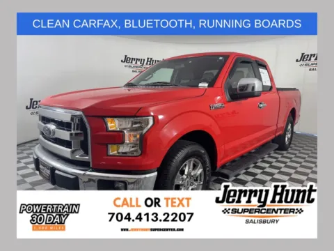 Red 2016 Ford F-150 XLT for sale in Salisbury, NC