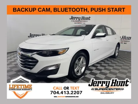 White 2024 Chevrolet Malibu LS for sale in Salisbury, NC