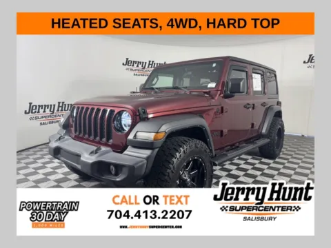 Red 2021 Jeep Wrangler Unlimited Sport Altitude for sale in Salisbury, NC