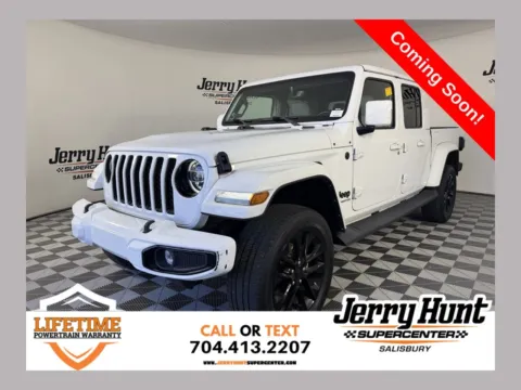White 2022 Jeep Gladiator Overland for sale in Salisbury, NC