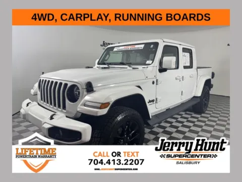 White 2022 Jeep Gladiator Overland for sale in Salisbury, NC