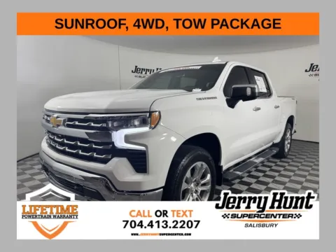 White 2024 Chevrolet Silverado 1500 LTZ for sale in Salisbury, NC