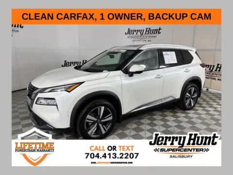White 2023 Nissan Rogue SL for sale in Salisbury, NC