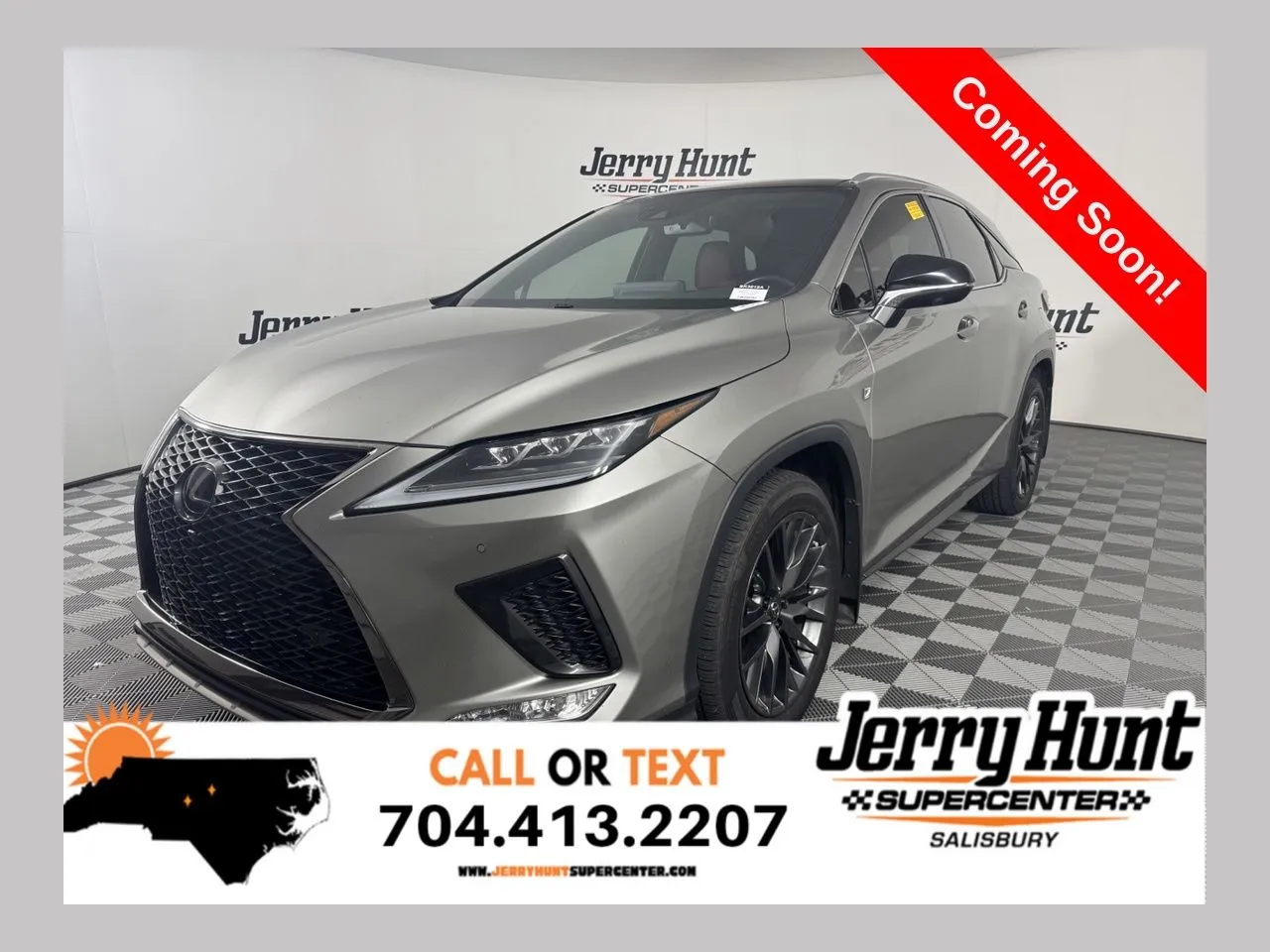 Silver 2020 Lexus RX 350 F Sport for sale in Salisbury, NC