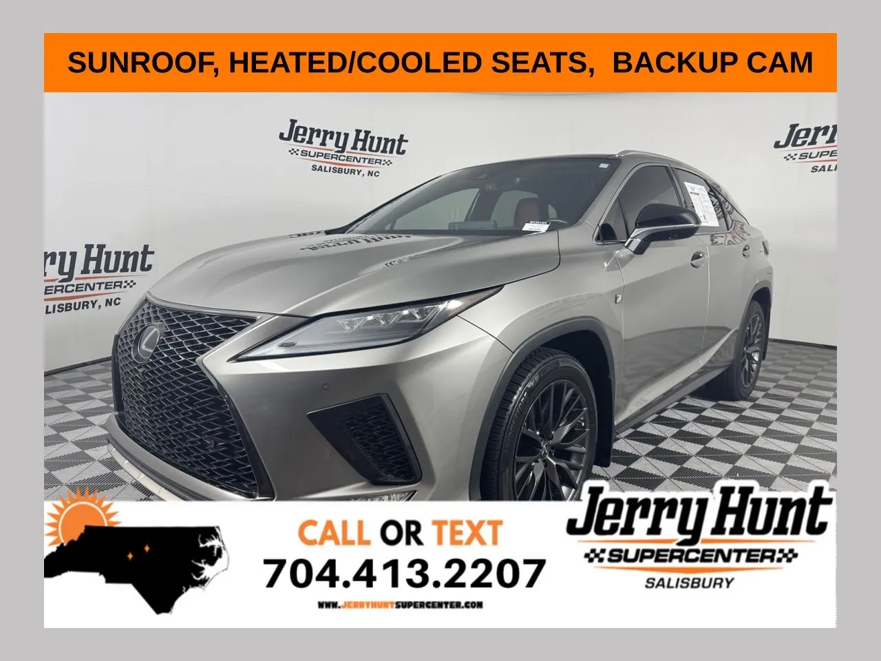 Silver 2020 Lexus RX 350 F Sport for sale in Salisbury, NC