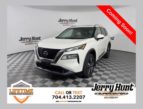 White 2023 Nissan Rogue SL for sale in Salisbury, NC