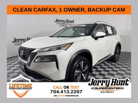 White 2023 Nissan Rogue SL for sale in Salisbury, NC