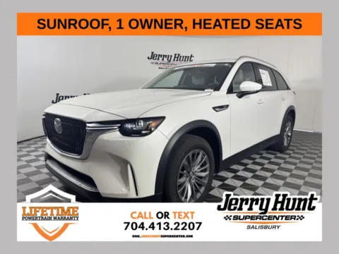 White 2024 Mazda CX-90 PHEV Preferred for sale in Salisbury, NC