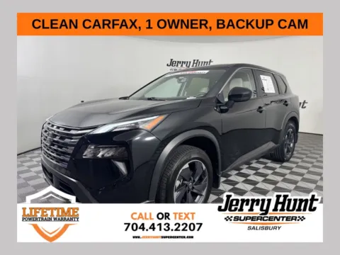 Black 2024 Nissan Rogue SV for sale in Salisbury, NC