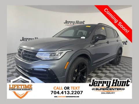 Gray 2023 Volkswagen Tiguan 2.0T SE R-Line Black for sale in Salisbury, NC