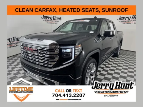 Black 2023 GMC Sierra 1500 Denali for sale in Salisbury, NC