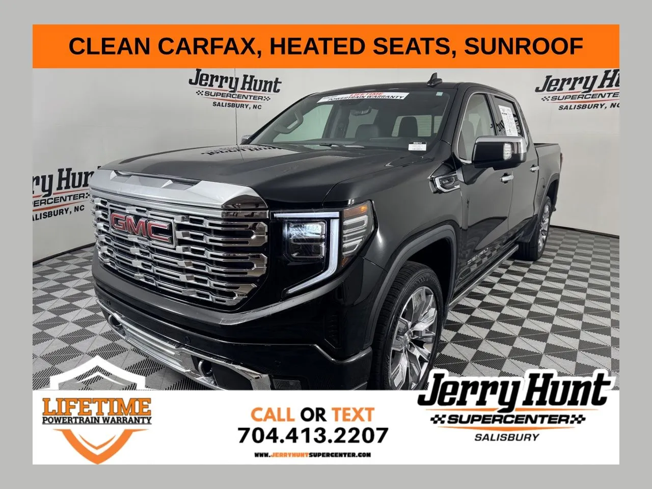 Black 2023 GMC Sierra 1500 Denali for sale in Salisbury, NC