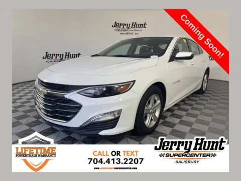 White 2023 Chevrolet Malibu LS for sale in Salisbury, NC