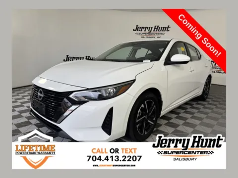White 2024 Nissan Sentra SV for sale in Salisbury, NC