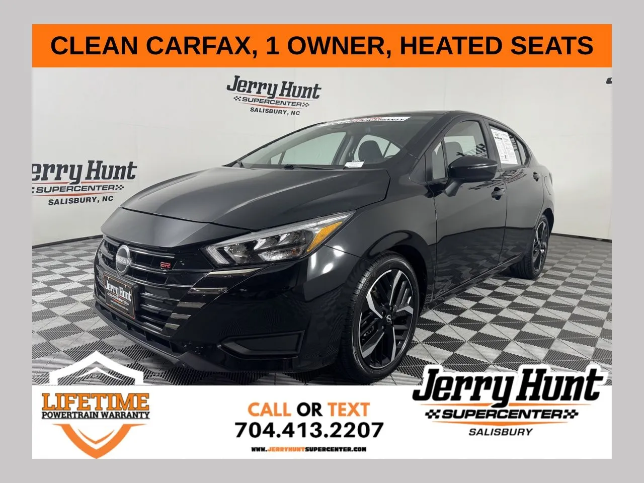 Black 2025 Nissan Versa 1.6 SR for sale in Salisbury, NC