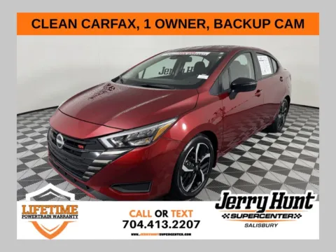 Red 2025 Nissan Versa 1.6 SR for sale in Salisbury, NC