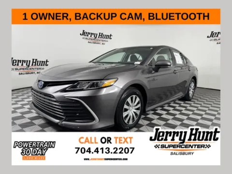 Gray 2022 Toyota Camry Hybrid LE for sale in Salisbury, NC