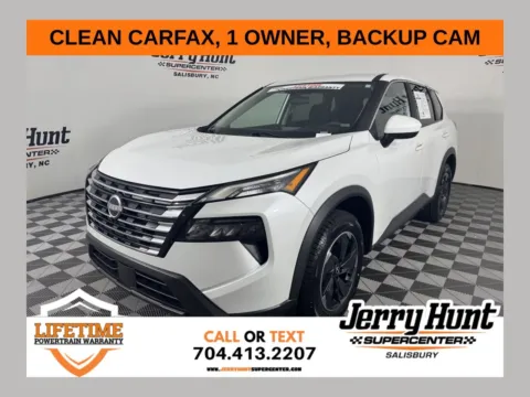 White 2024 Nissan Rogue SV for sale in Salisbury, NC