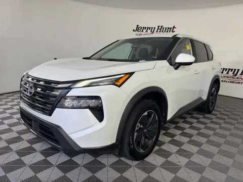 White 2024 Nissan Rogue SV for sale in Salisbury, NC