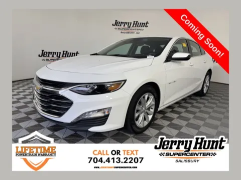 White 2025 Chevrolet Malibu LT for sale in Salisbury, NC