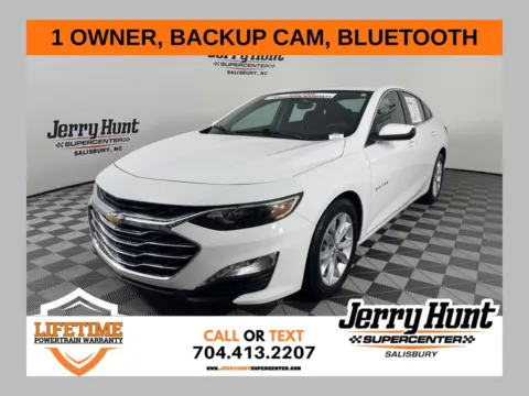 White 2025 Chevrolet Malibu LT for sale in Salisbury, NC